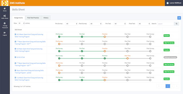 SkillSHEET™ Companion App