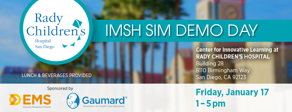 Rady Children's Hospital demo day at IMSH 2020