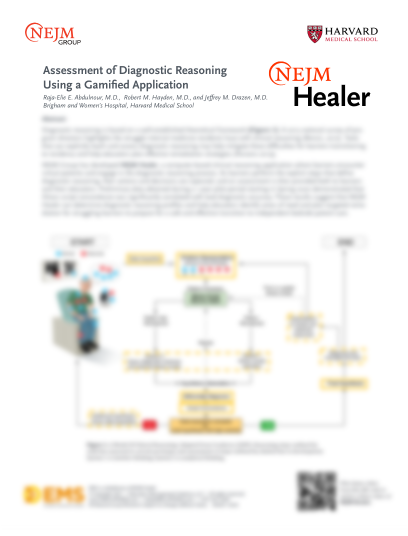 Healer Assessment Diagnostic Reasoning Thumb