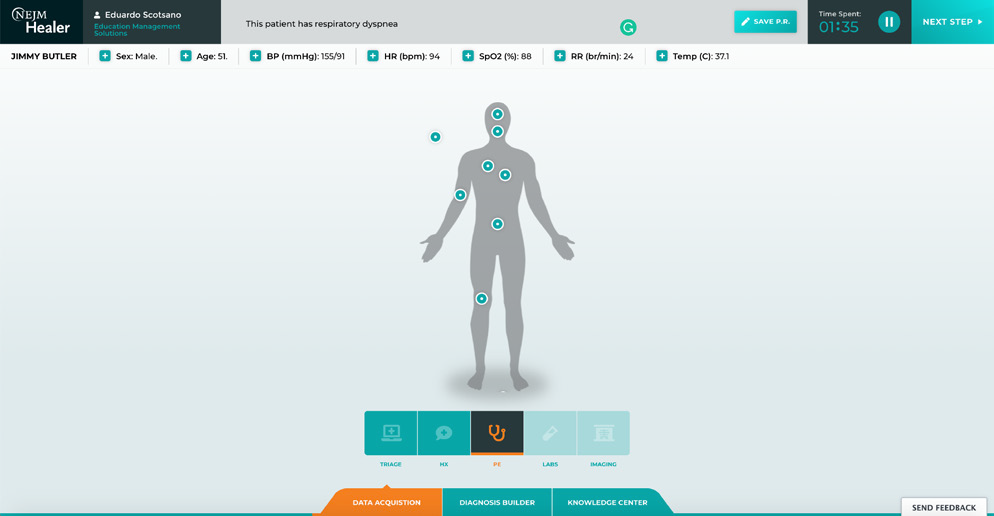 Problem Representation Screen