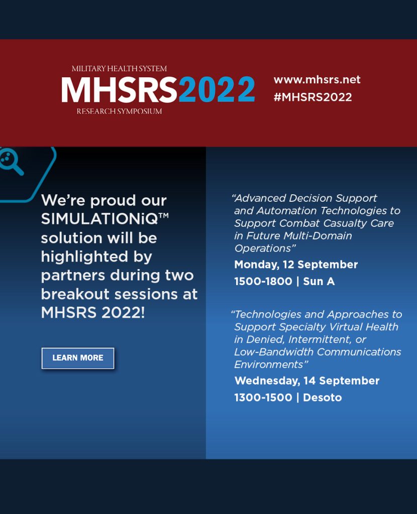 2022 Military Health System Research Symposium