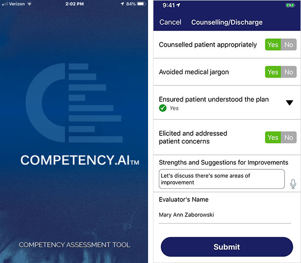 competency.ai direct observation tool app